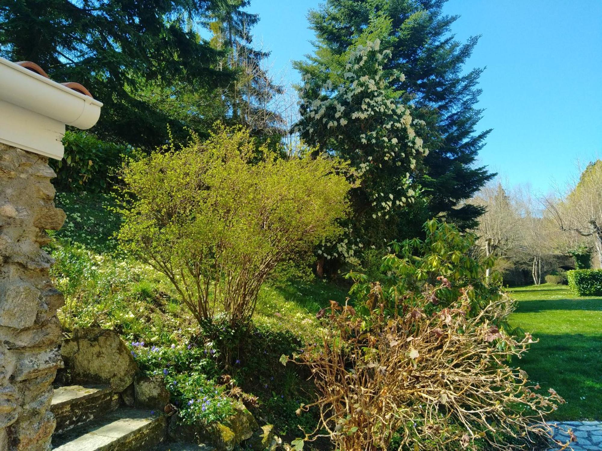 לינה וארוחת בוקר Yzeron Un Jardin Secret מראה חיצוני תמונה