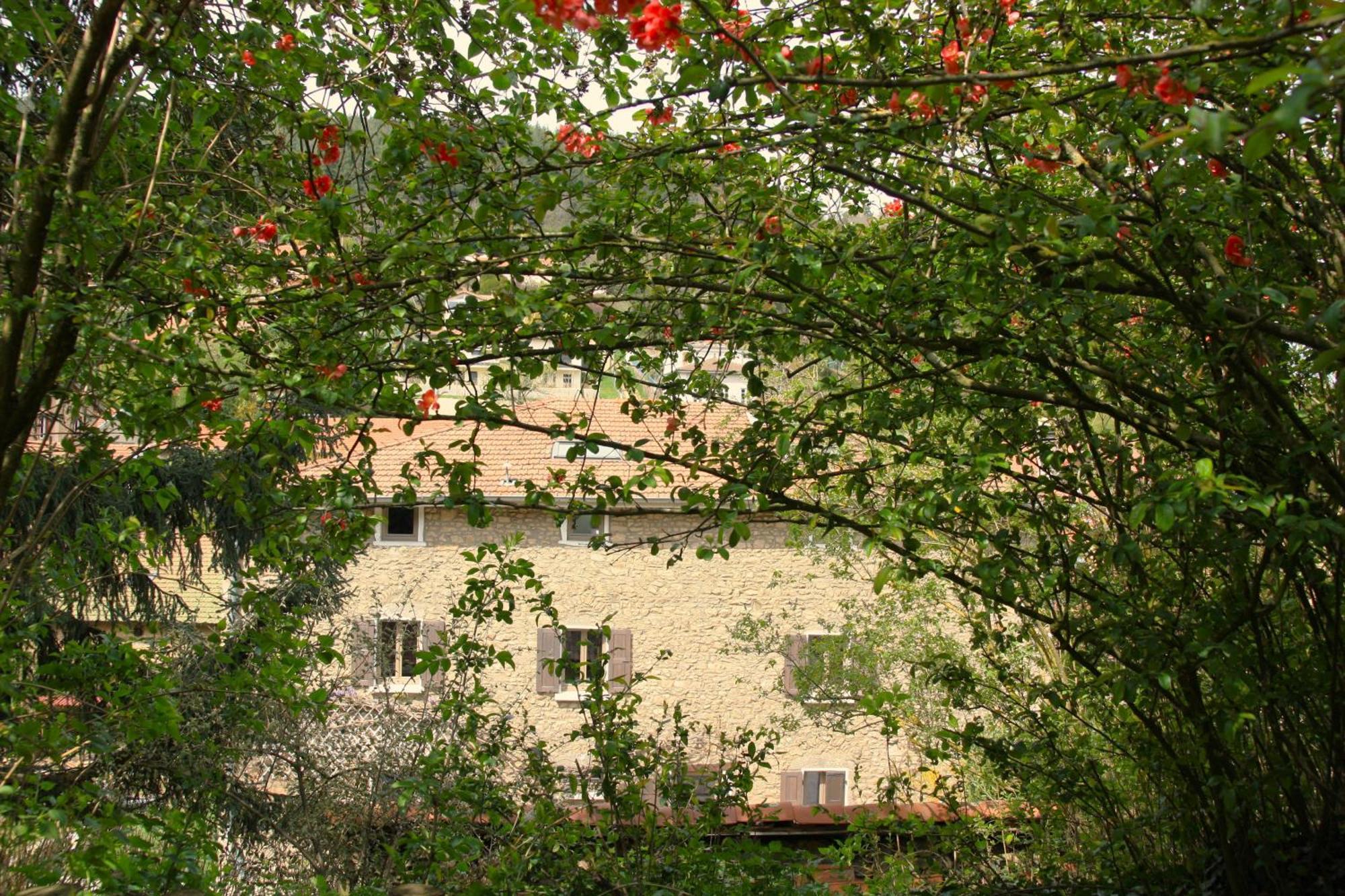 לינה וארוחת בוקר Yzeron Un Jardin Secret מראה חיצוני תמונה